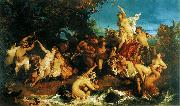 Deutsch: Der Triumph der Ariadne Hans Makart